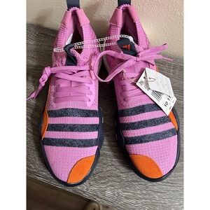 Adidas Trae Young 2 Stratosphere Lilac Navy Orange Basketball Shoes Men Sz 10